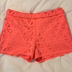 Lilly Pulitzer neon pink shorts